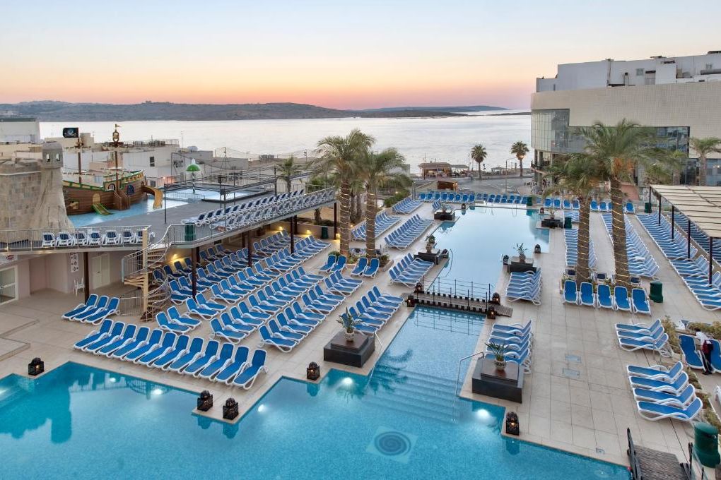 Db San Antonio Hotel & Spa-Hotel, Ausblick, Malta