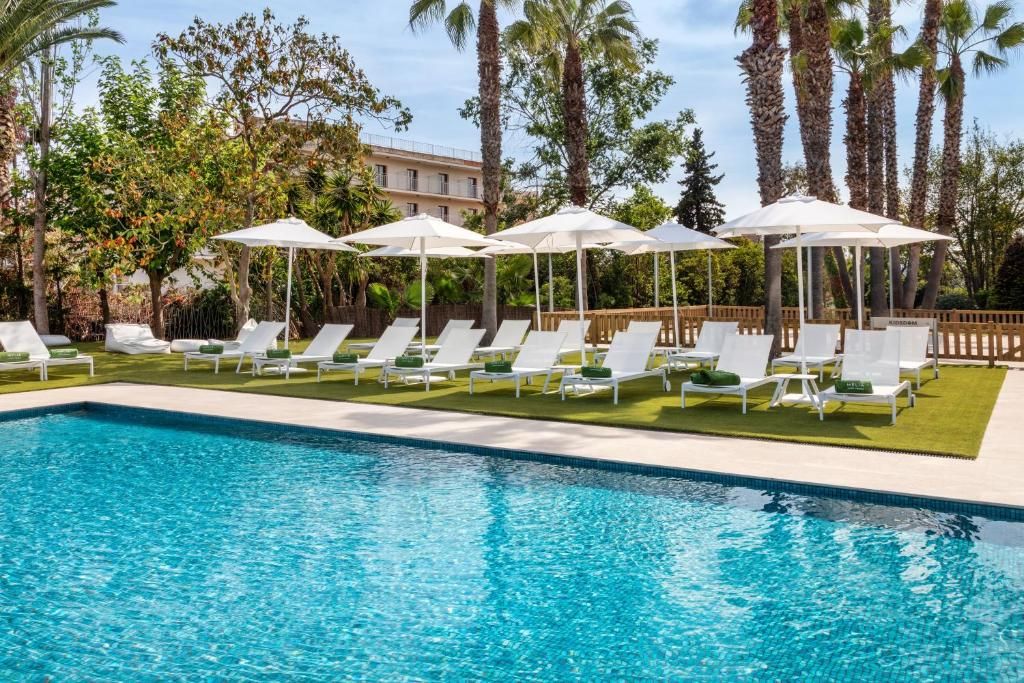 Hotel Melia Lloret de Mar, Pool, Katalonien, Spanien