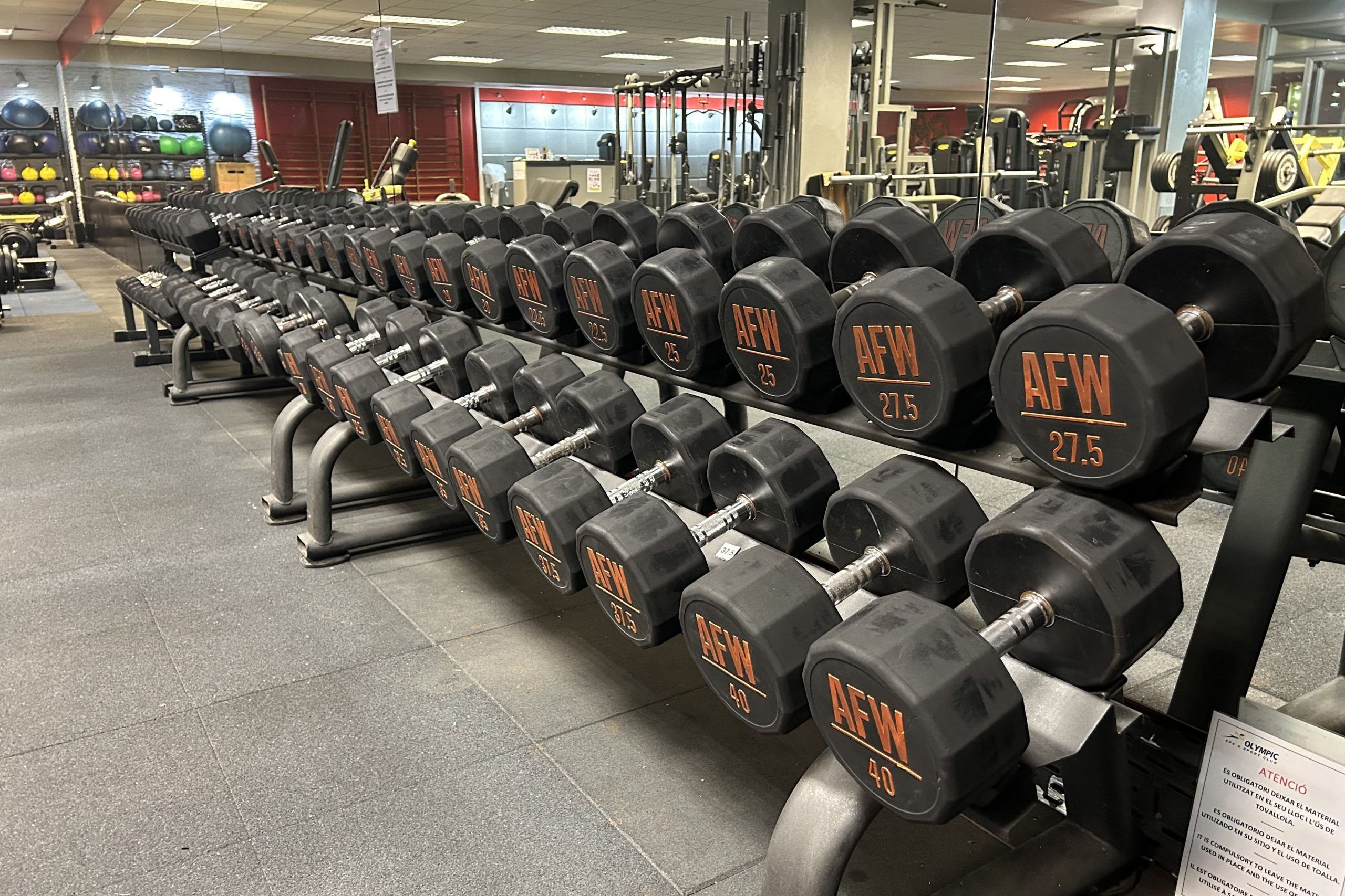 Olympic Park, Weights, Lloret de Mar, Spanien