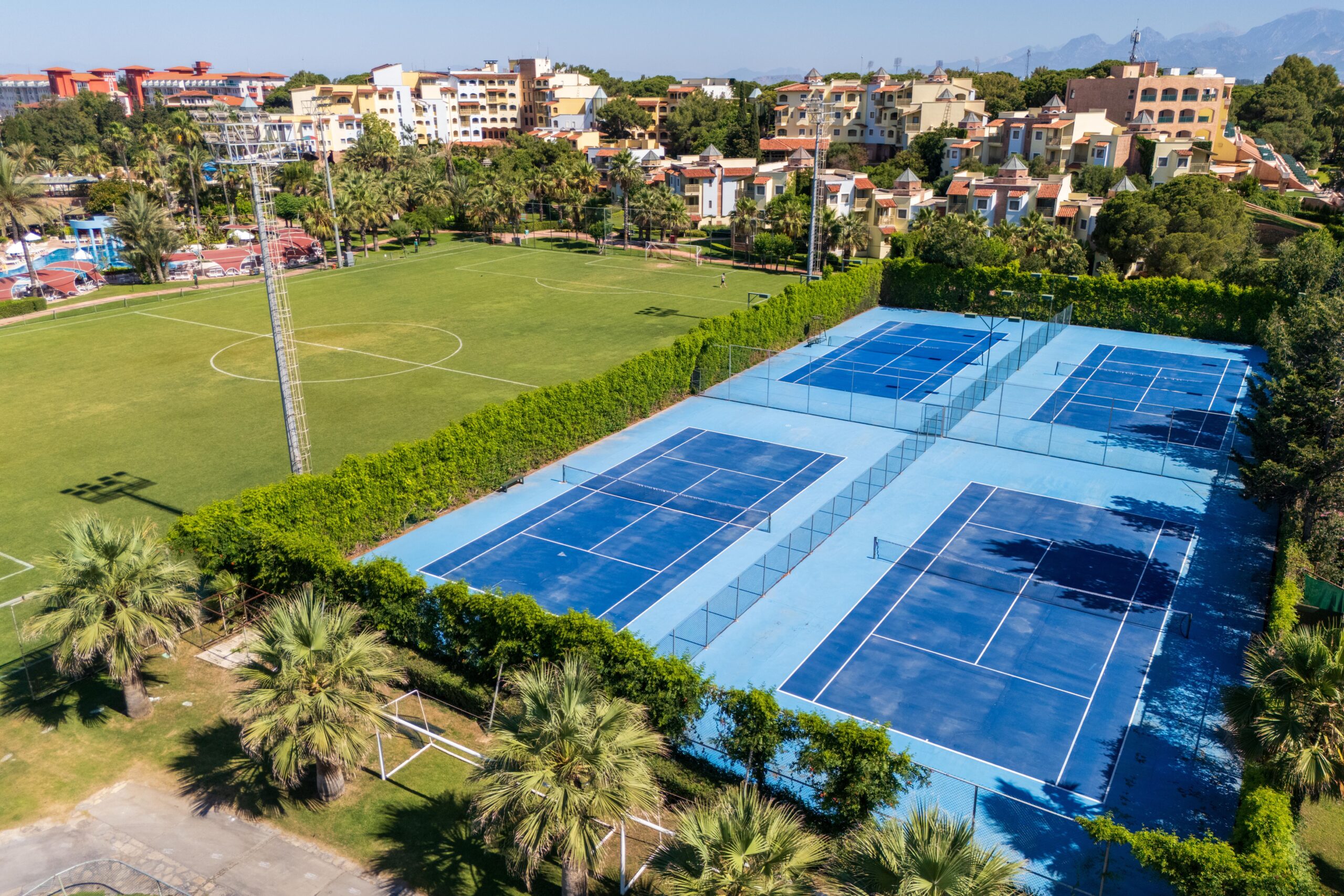 Limak Arcadia, Tuerkei, Fussball und Tennis